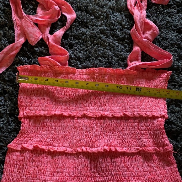 Vici pink tiered ruffle mini dress - Picture 10 of 10